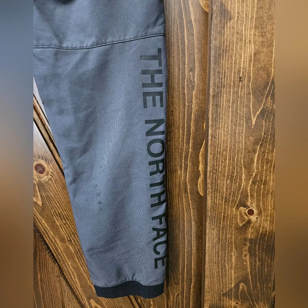 THE NORTH FACE Mens joggers S gray fleece lined sweatpants GUC athleisure